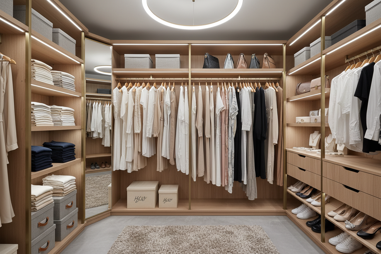 Conservazione abbigliamento e armadio